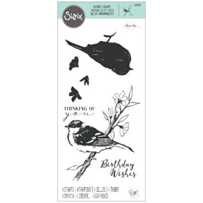 Sizzix Summer Bird – Layered Stamp Set