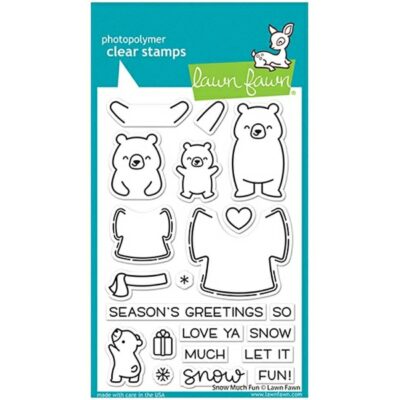 Lawn Fawn Snow Much Fun Stamps