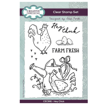 Hey Chick Clear Stamps